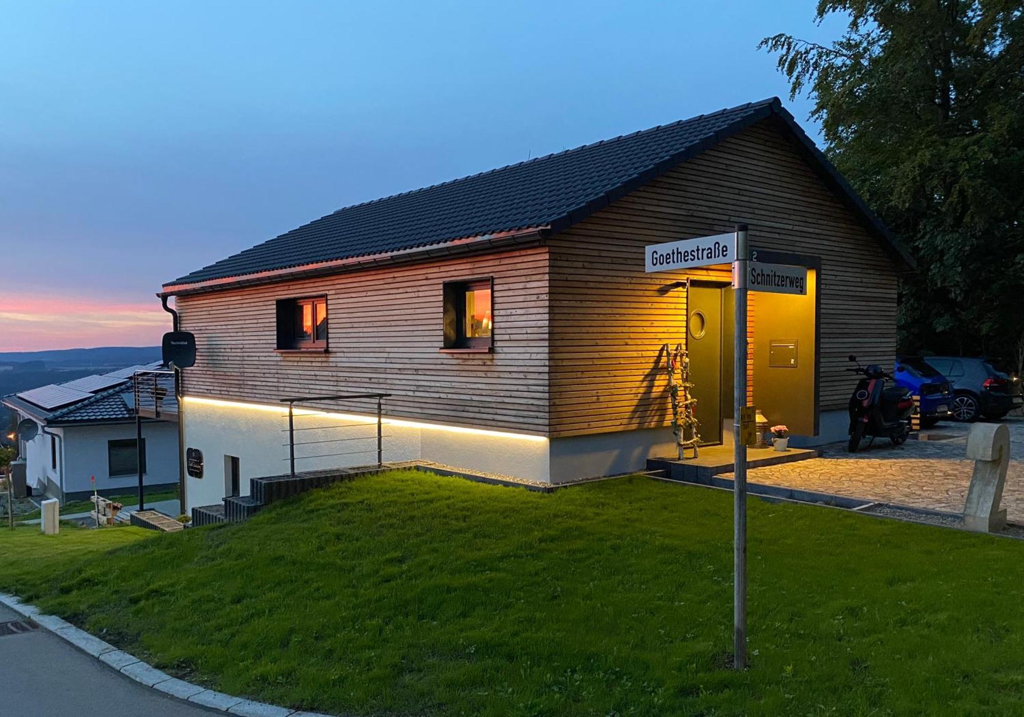 Ferienwohnung Im Chalet Scheibenberg Exterior foto