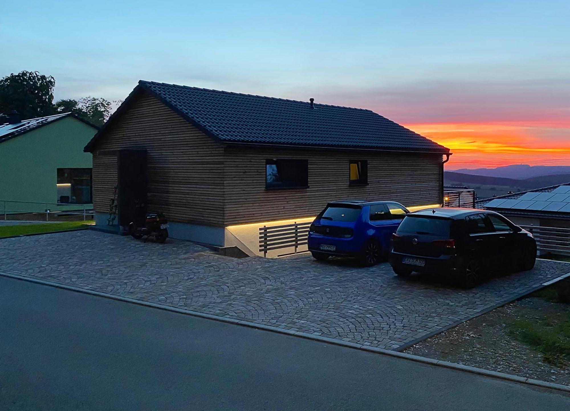 Ferienwohnung Im Chalet Scheibenberg Exterior foto